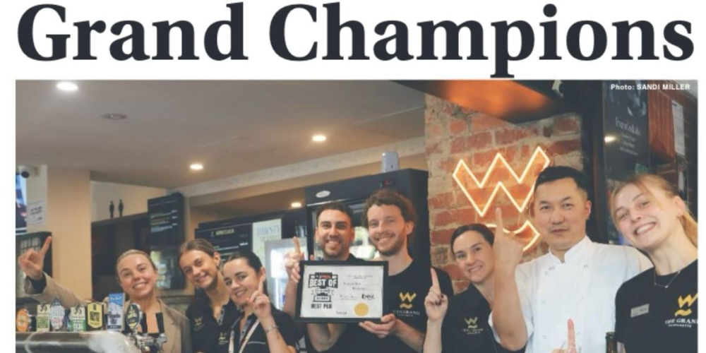 Warrandyte Diary Grand Champions