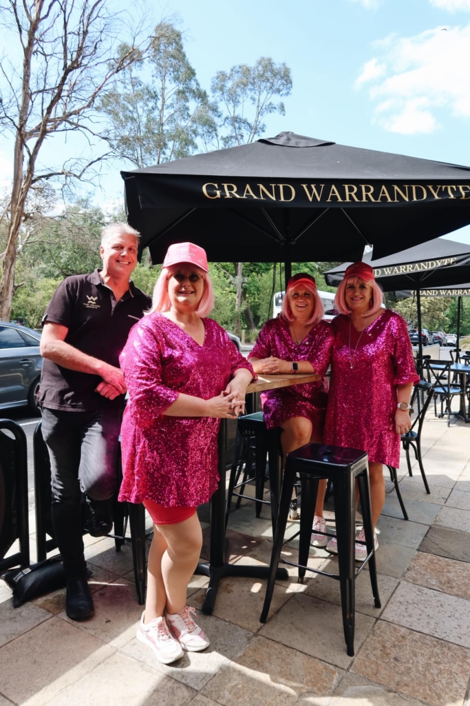 Pinking Up Warrandyte